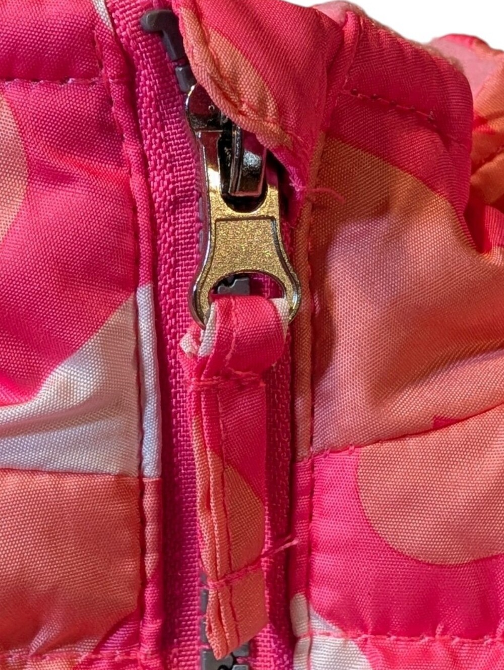 Berkley Jensen Kids Pink Heart Puffer Jacket Hooded Winter Coat Size 2T - Picture 4 of 13